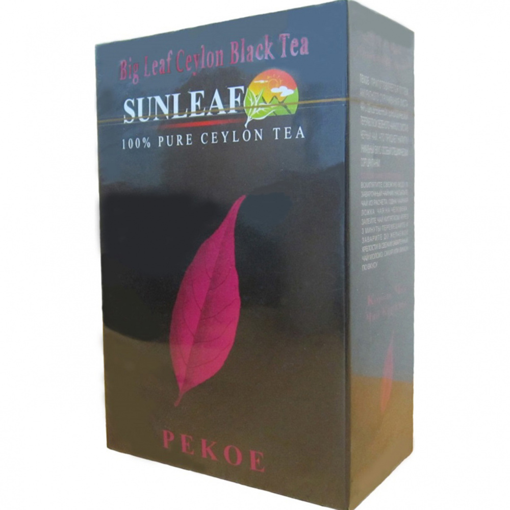 

Чай Sunleaf Суприм ПЕКО, чёрный крупнолистовой, 100 гр