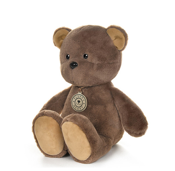Мягкая игрушка Fluffy Heart Медвежонок Fluffy Heart, 70 см мягкая игрушка fluffy heart медвежонок 70 см