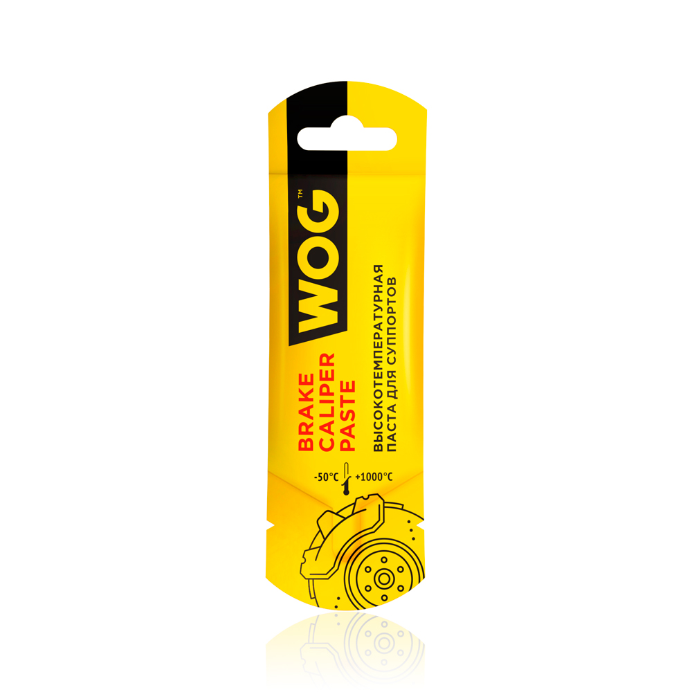 Комплексная противозадирная высокотемпературная смазка суппортов WOG WGC0625 5 гр