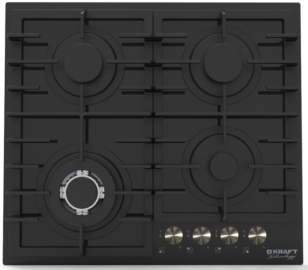 

Встраиваемая газовая панель KRAFT Technology TCH-HV6176BLG, Technology TCH-HV6176BLG