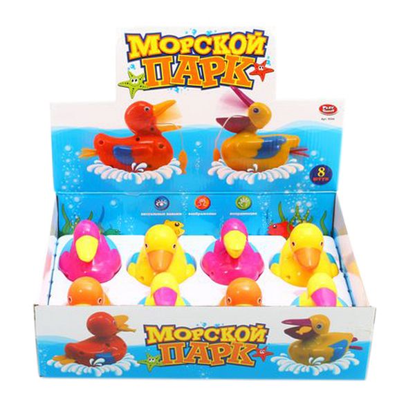 

Набор игрушек Морской Парк Joy Toy, 35*25*9,5см, 8шт, арт.9506, Желтый;розовый