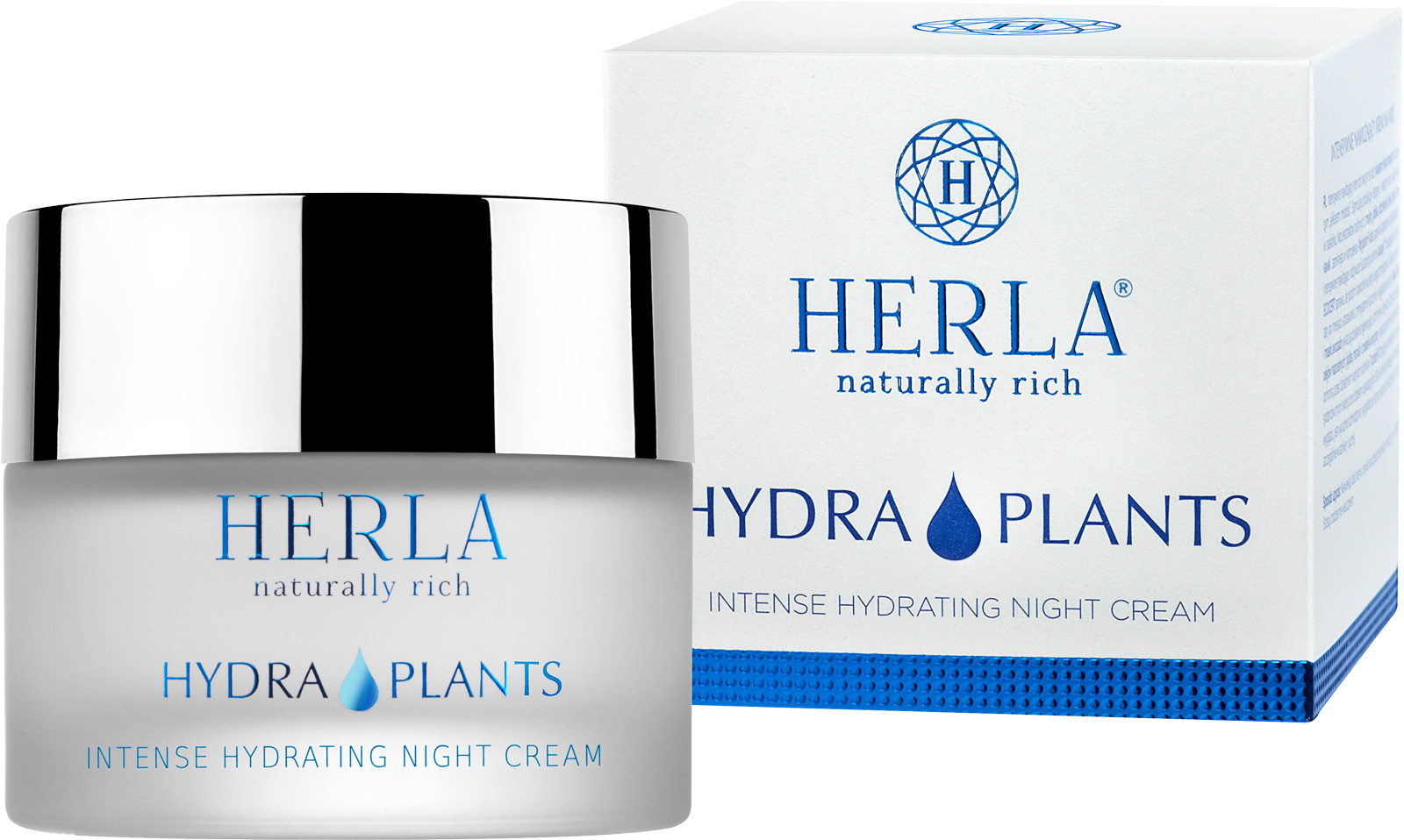 

Интенсивно увлажняющий ночной крем HERLA HYDRA PLANTS intense hydrating night cream, 50 мл