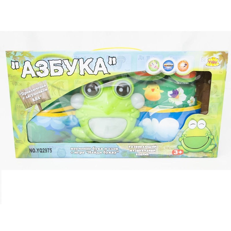 

Игровой музыкальный коврик с буквами