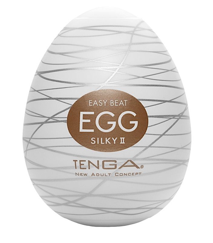 фото Мастурбатор-яйцо tenga egg silky ii