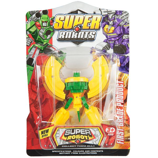 

Пластмассовый робот-трансформер Super Robots в ассортименте
