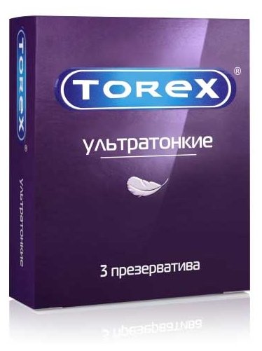 Купить Презервативы ультратонкие TOREX, 3 шт