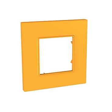 

Рамка Schneider Electric Unica Quadro 1-ая Карамель