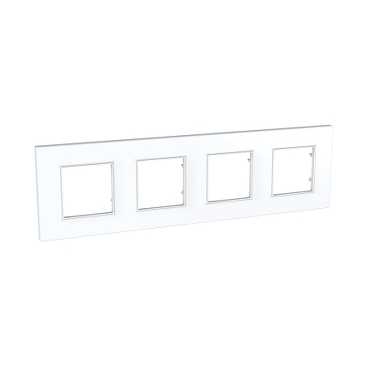 

Рамка Schneider Electric Unica Quadro 4-ая Бежевая