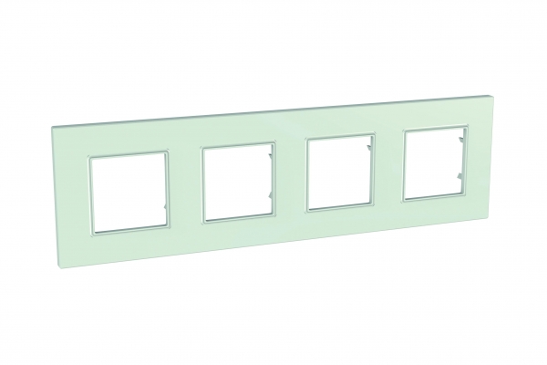 

Рамка Schneider Electric Unica Quadro 4-ая Белая