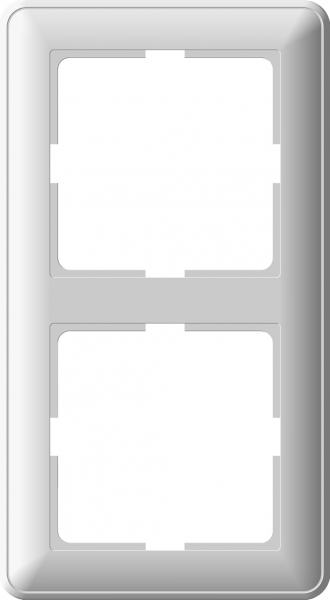 

Рамка Schneider Electric Wessen 59 2-ая Матовый хром