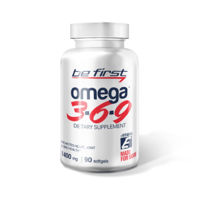 фото Omega 3-6-9 be first 90 гелевых капсул