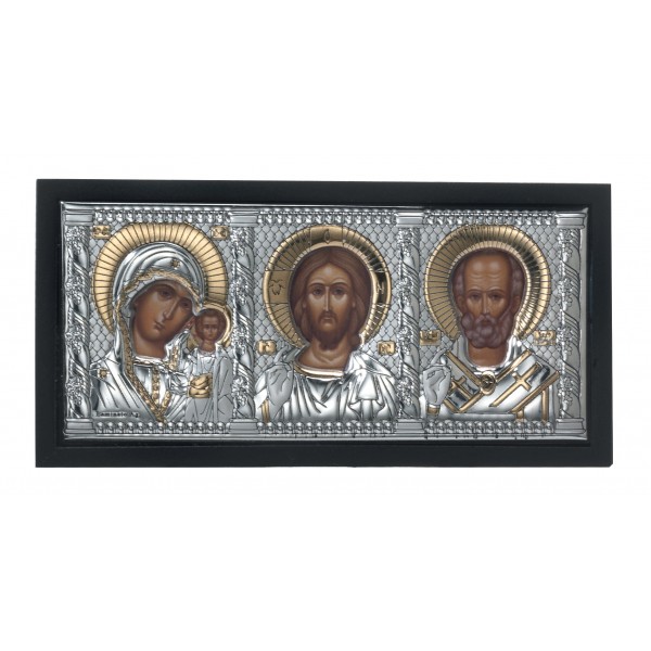 

Икона триптих "Казанская-Иисус-Николай Угодник", Valenti, 85400/2