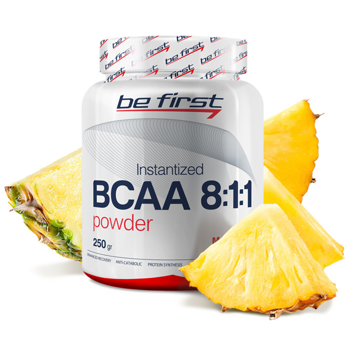 Be First Instantized Power Strong 8:1:1 BCAA 250 г, ананас