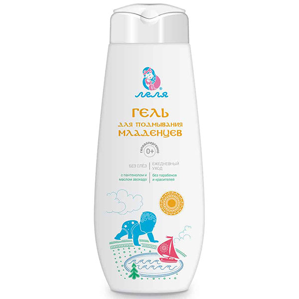 Гель для подмывания младенцев ЛЕЛЯ, 250 мл arau baby foaming full body soap refill 400ml гель для купания малышей 400мл картридж