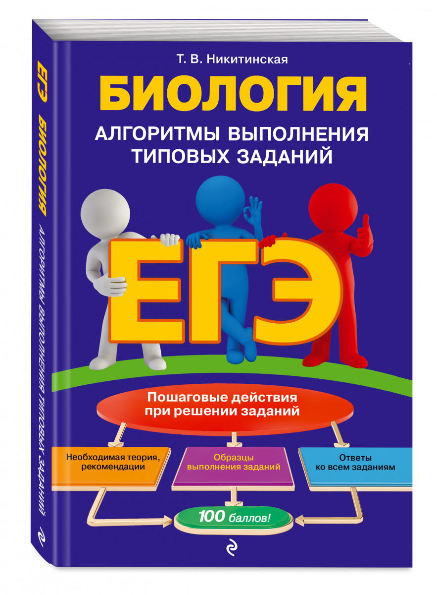 

ЕГЭ. Биология. Алгоритмы выполнения типовых заданий
