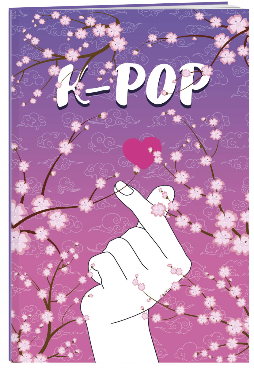 

Тетрадь общая в клетку Эксмо K-POP, 40 л., 1 шт.