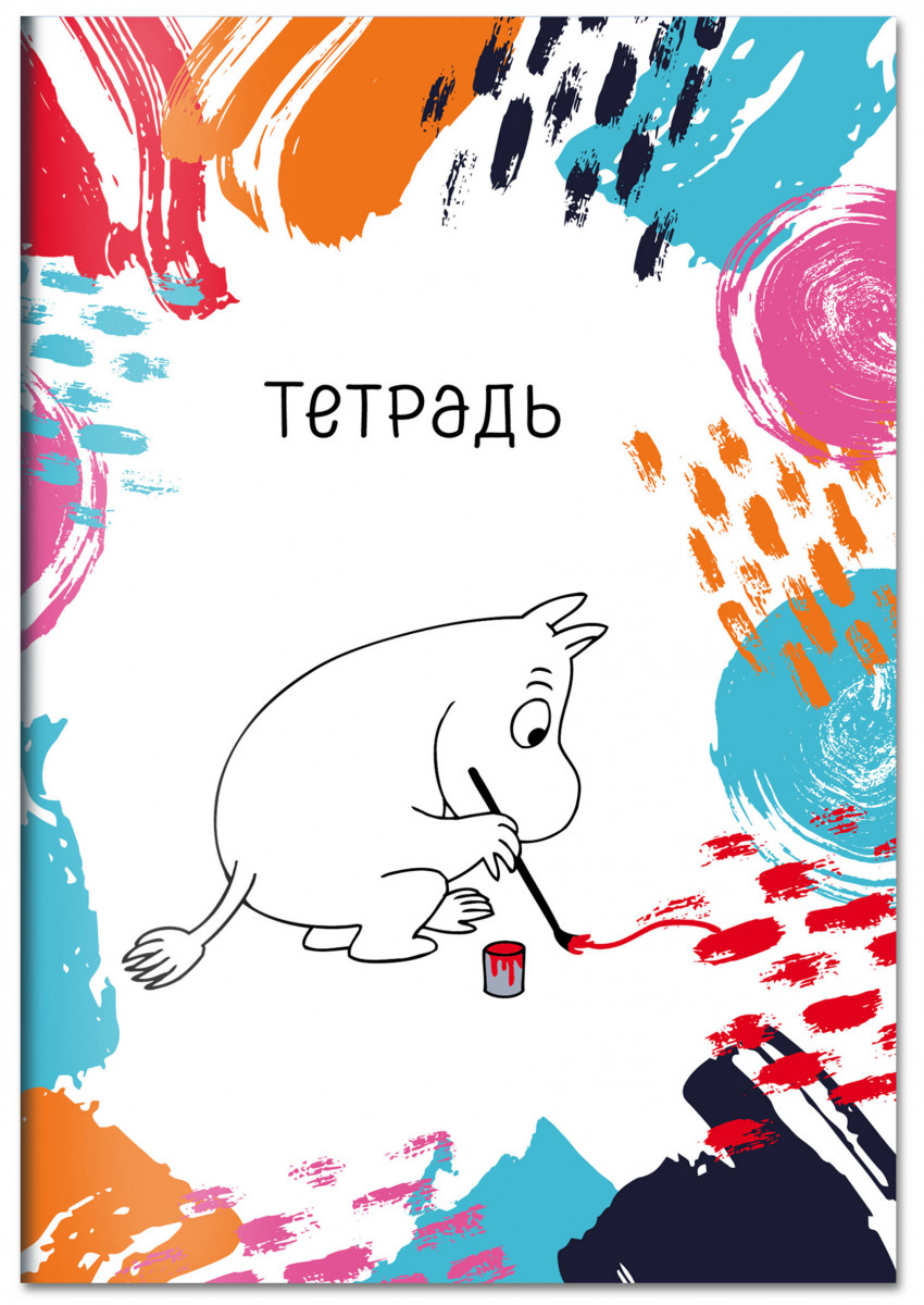 

Тетрадь общая в клетку Эксмо Муми-тролль, 40 л., 1 шт.