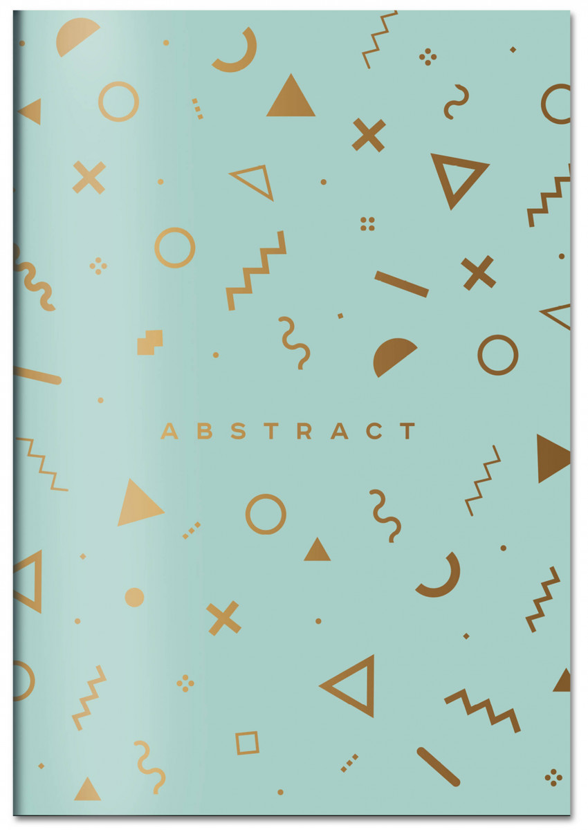 

Тетрадь для записей Эксмо Abstract в точку (мятный), 48 л., 1 шт.
