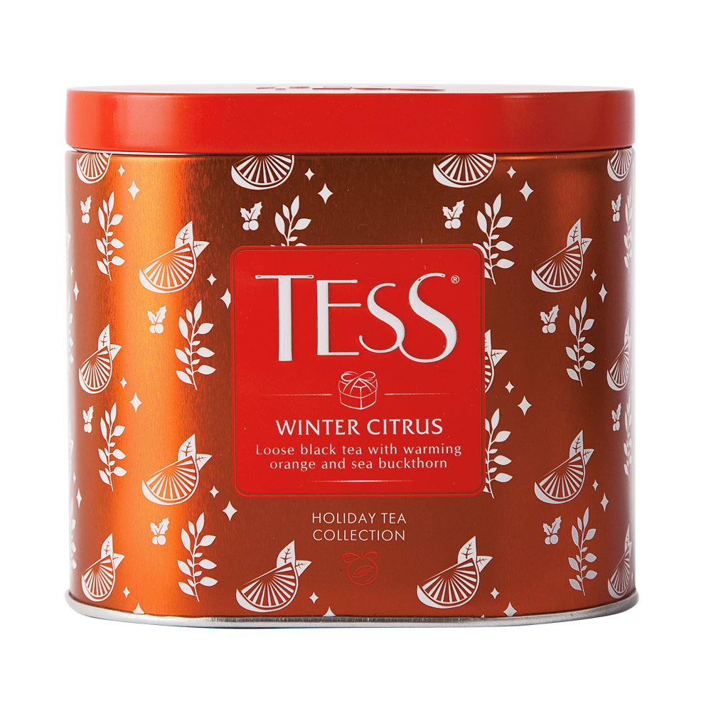 

Чай черный листовой Tess Winter Citrus 100 г