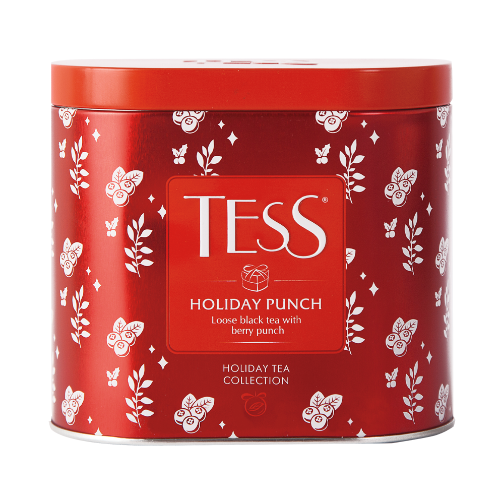 фото Чай черный листовой tess holiday punch 100 г