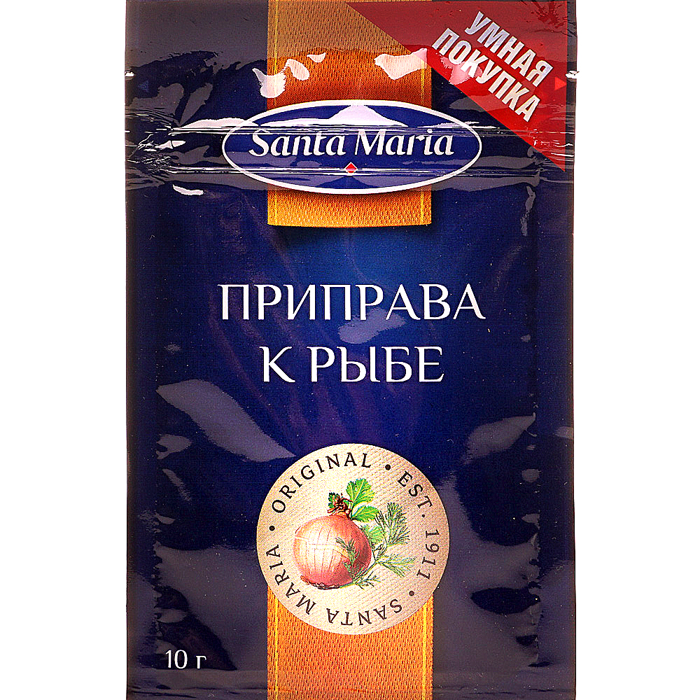 

Приправа Santa Maria к рыбе 10 г
