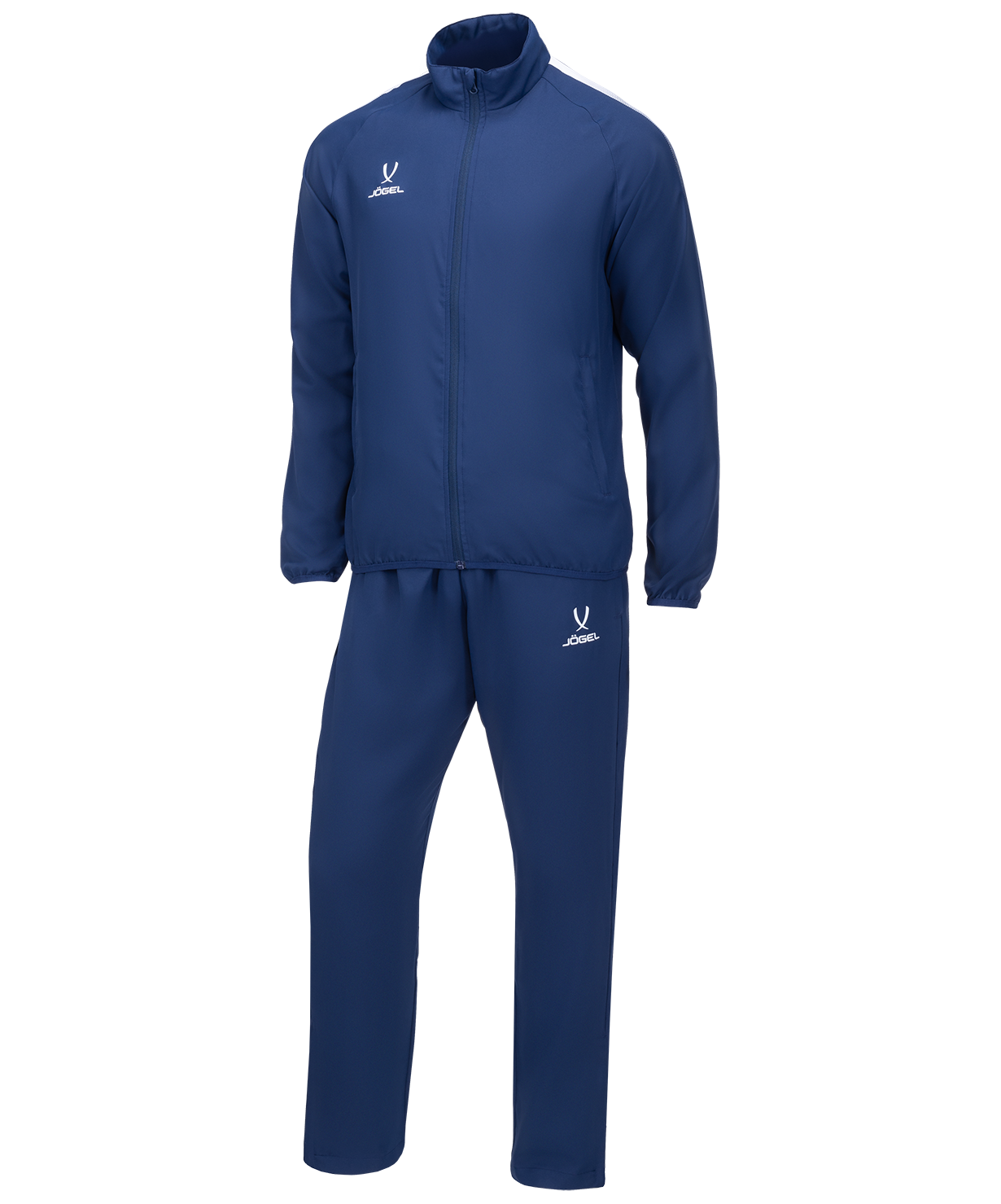 фото Костюм спортивный jögel camp lined suit темно-синий/белый yl jogel