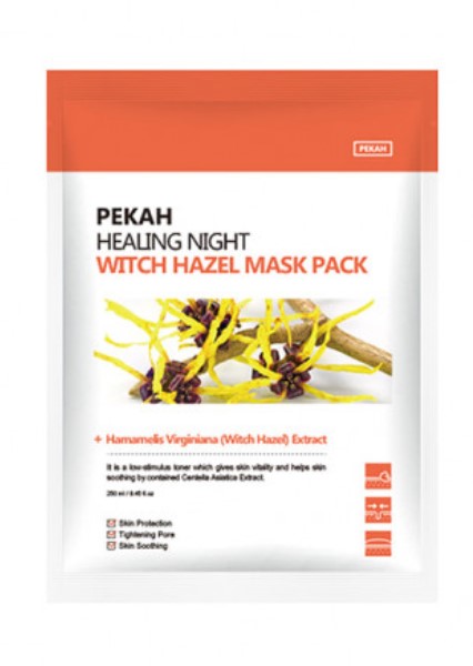 

Тканевая маска с экстрактом галактомисиса Healing Night Witch Hazel Mask Pack 25 мл