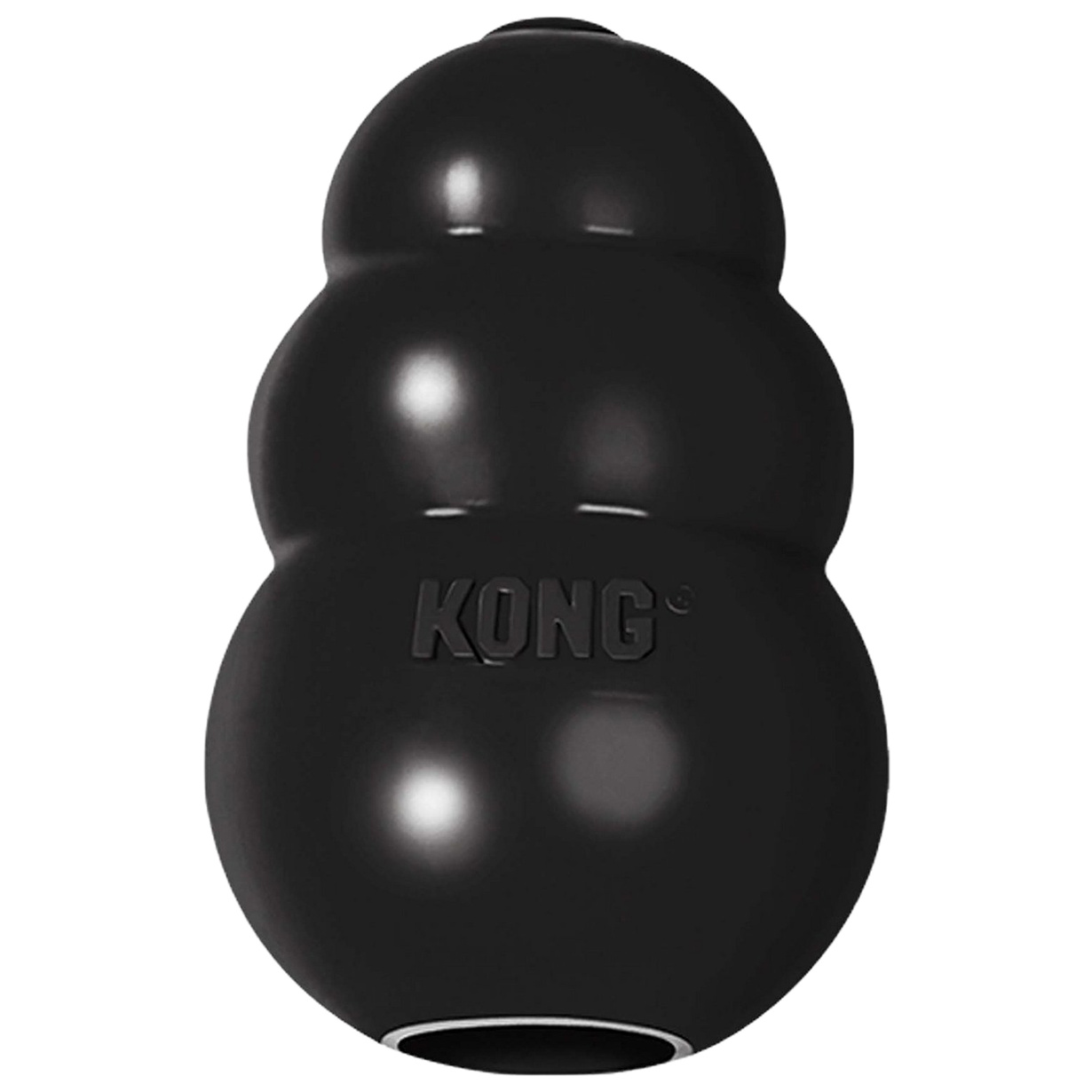 фото Игрушка для лакомств для собак kong extreme s, черный, длина 7 см