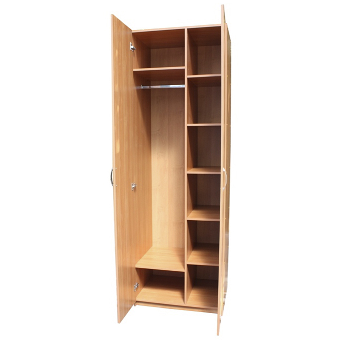 фото Шкаф для одежды шарм-дизайн комби уют 80х60 вишня оксфорд