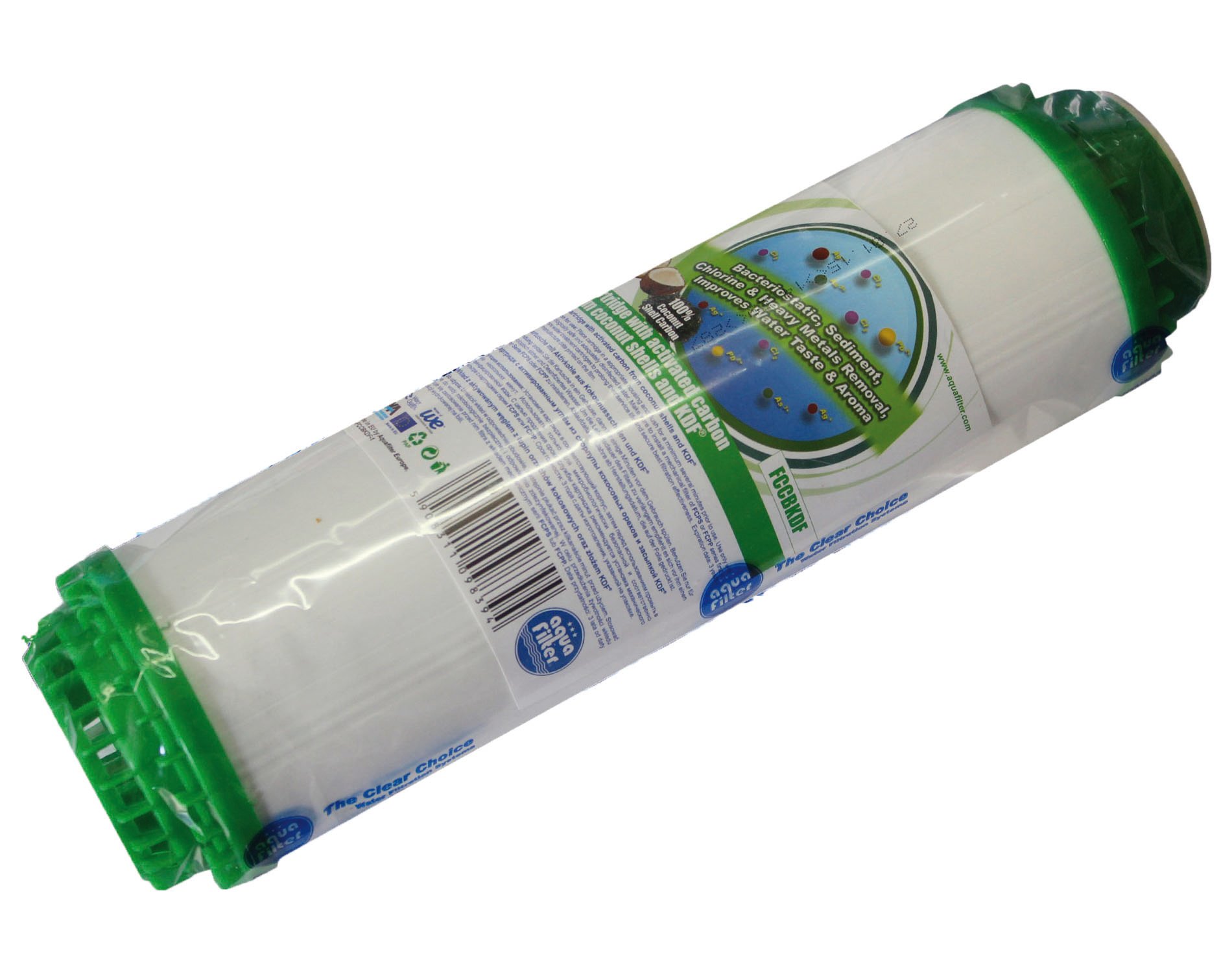 

Картридж угольный, комбинированный 10SL Aquafilter FCCBKDF, 668