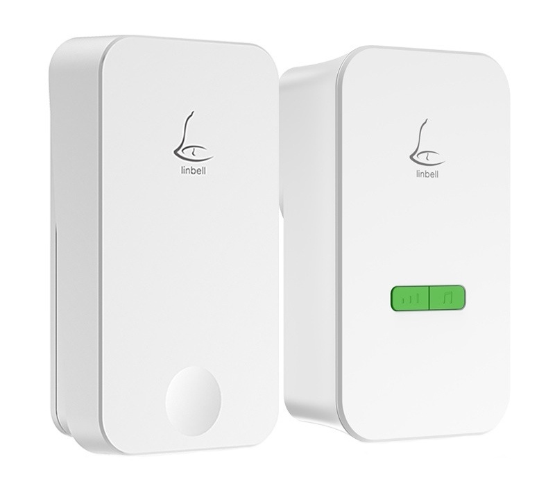 фото Умный дверной звонок xiaomi linptech self powered wireless doorbell g4l