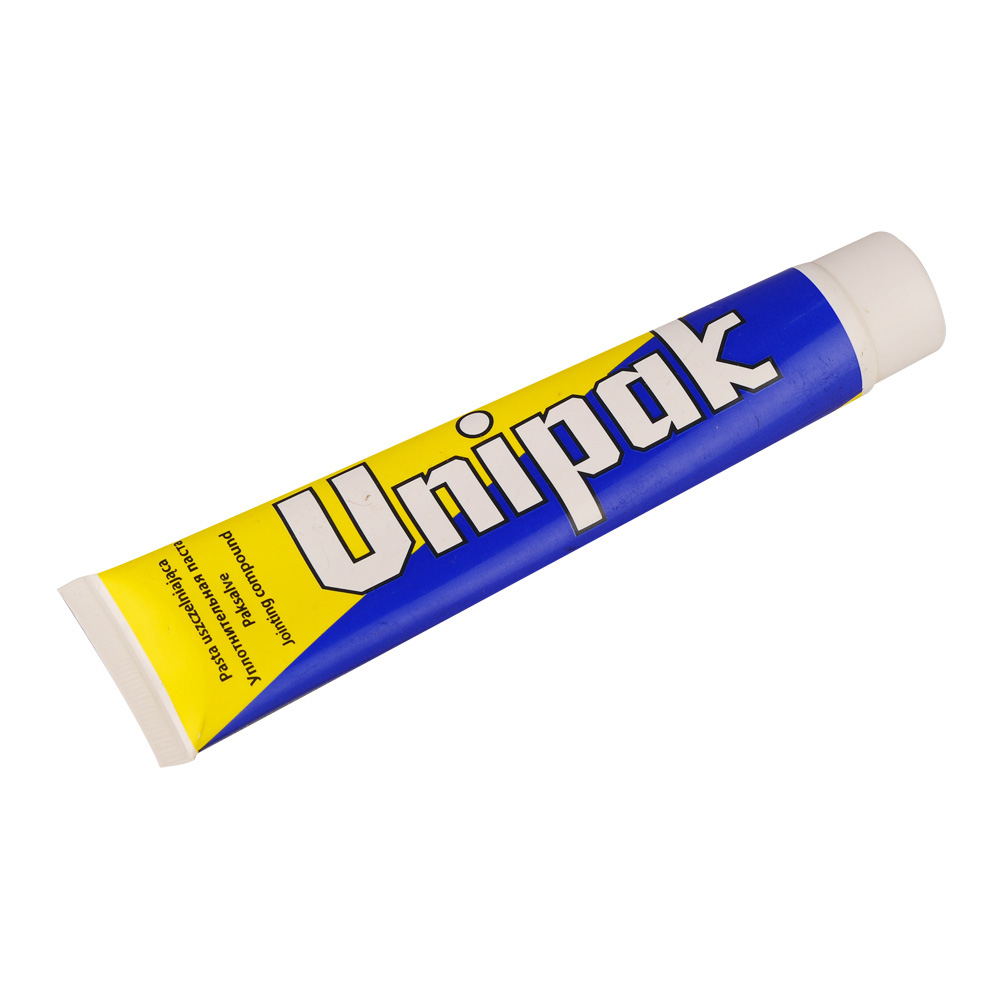 Unipak. Паста Unipak (тюбик 75 г.). Уплотнительная паста Унипак 250 гр. Унипак смазка сантехническая. Паста герметик Unipak 250 гр..