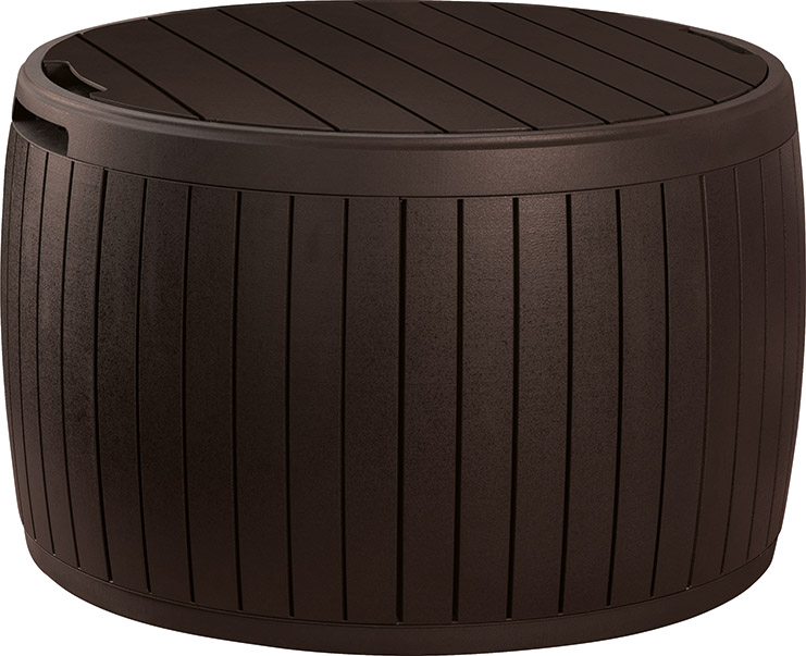 фото Keter стол-сундук вуд лук ( circa wood storage box)