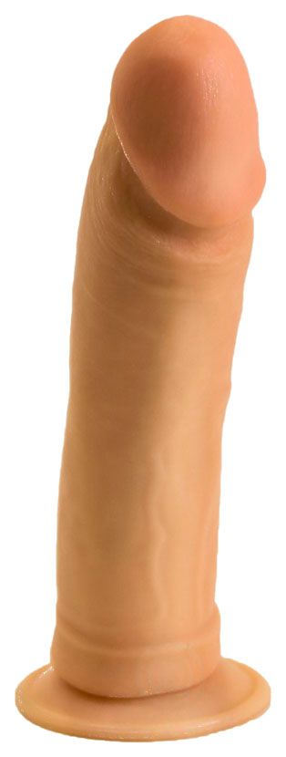 Фаллоимитатор без мошонки на присоске 20,5 см