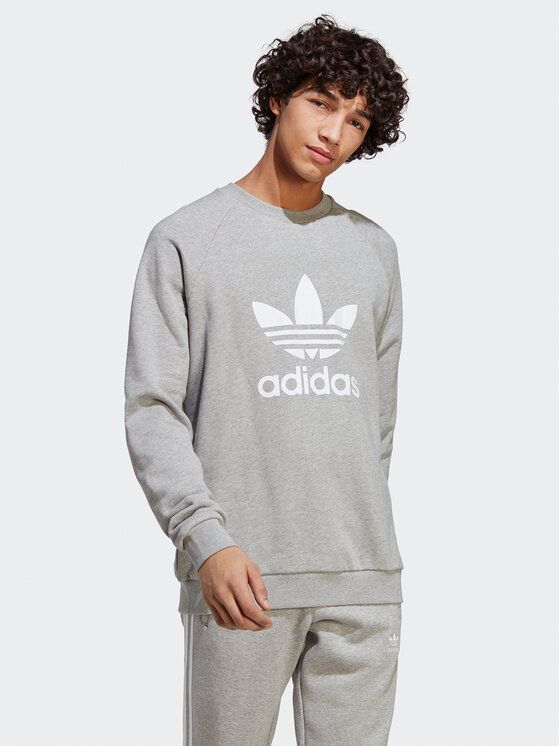 Свитшот мужской Adidas 0000301207702 серый XL доставка из-за рубежа