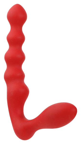 фото Красный силиконовый стимулятор purrfect silicone 19 см dream toys