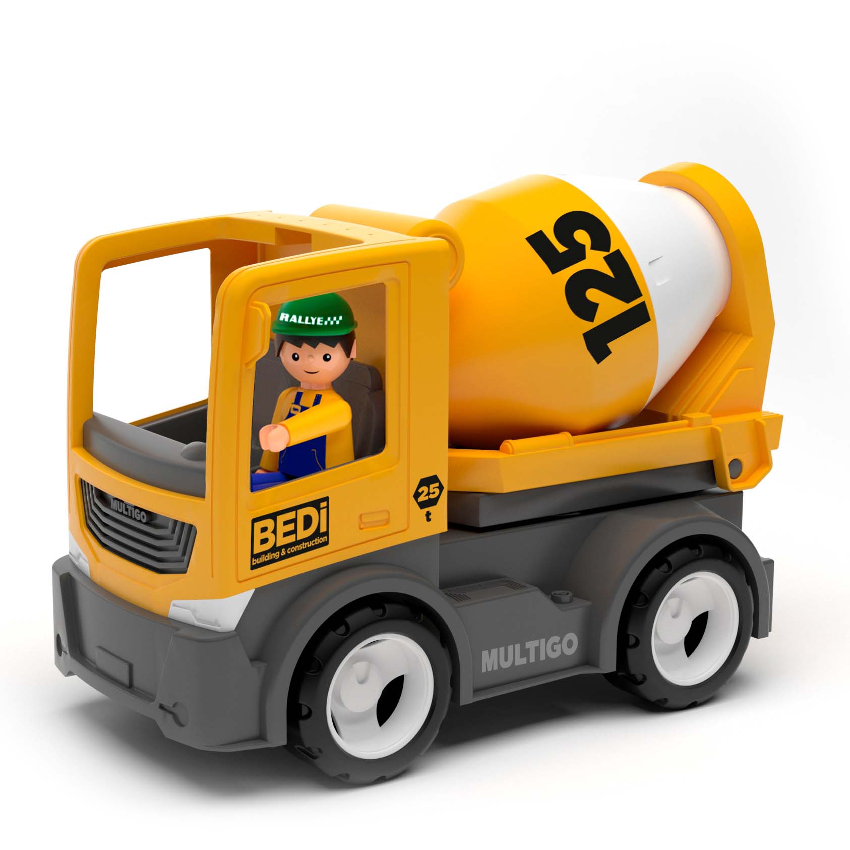 Efko Строительный грузовик-бетономешалка с водителем, 22 см