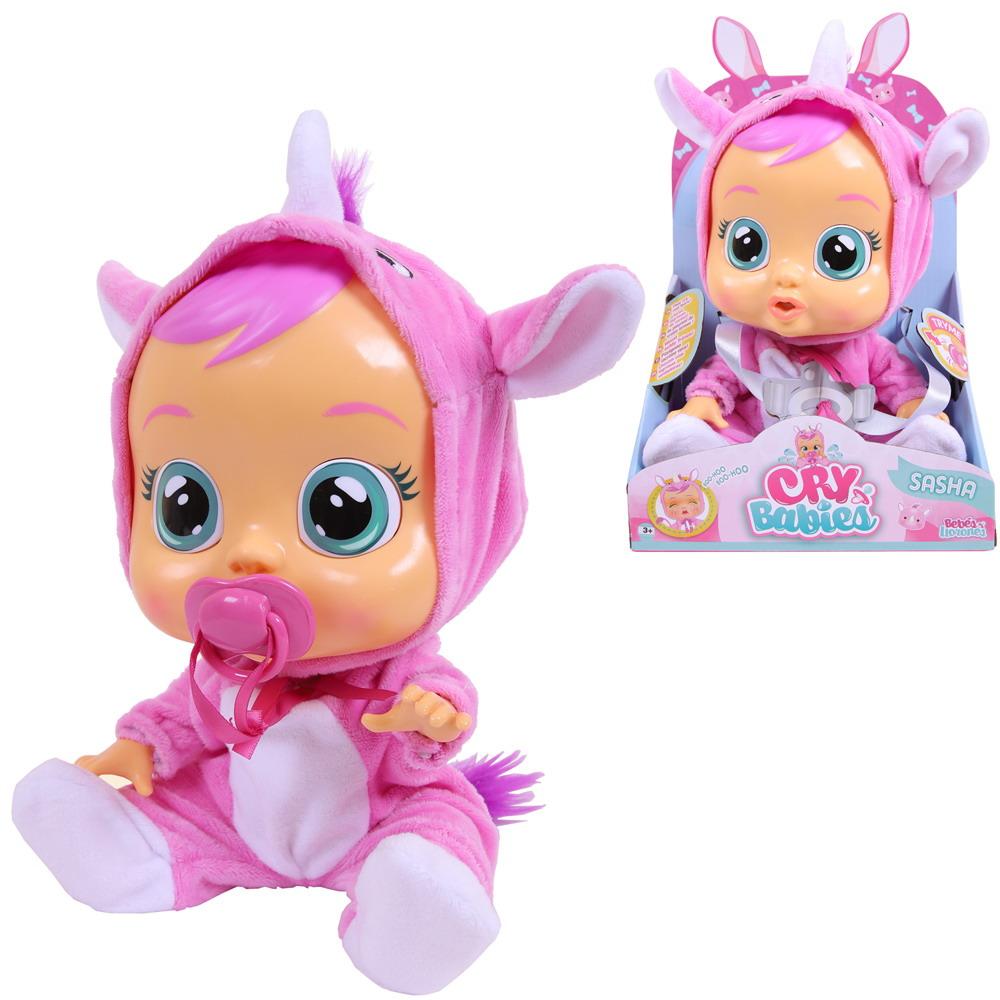 IMC toys Интерактивная кукла Crybabies - Плачущий младенец, Sasha