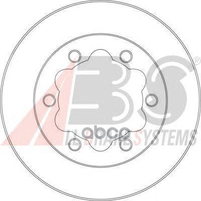 

Диск тормозной ABS 1 шт. 16950