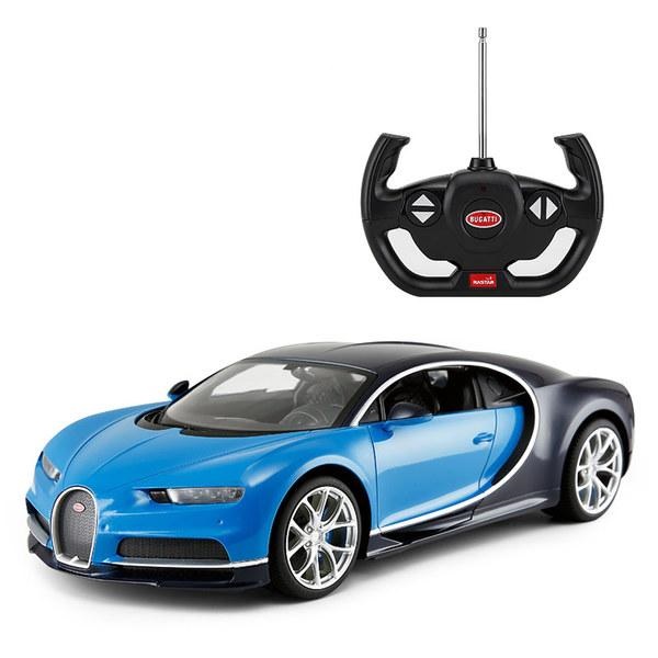 Rastar Машина на радиоуправлении 1:14 Bugatti Chiron, цвет синий катер на радиоуправлении tongde a3503 1 синий