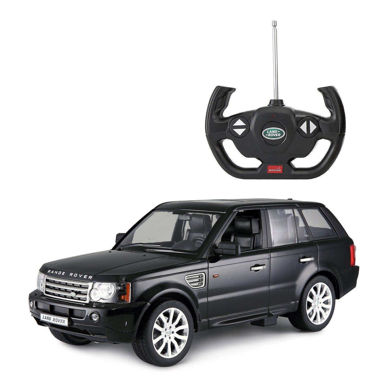Rastar Машина на радиоуправлении 1:14 Range Rover Sport, цвет – черный rastar машина на радиоуправлении bugatti chiron 1 24