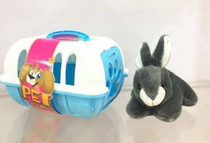фото Игровой набор junfa toys кролик в переноске