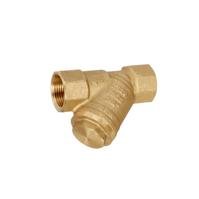 фото Фильтр сетчатый y-образный латунь ду 50 ру25 тмакс=130 oc g2" вр fvr danfoss 065b8240