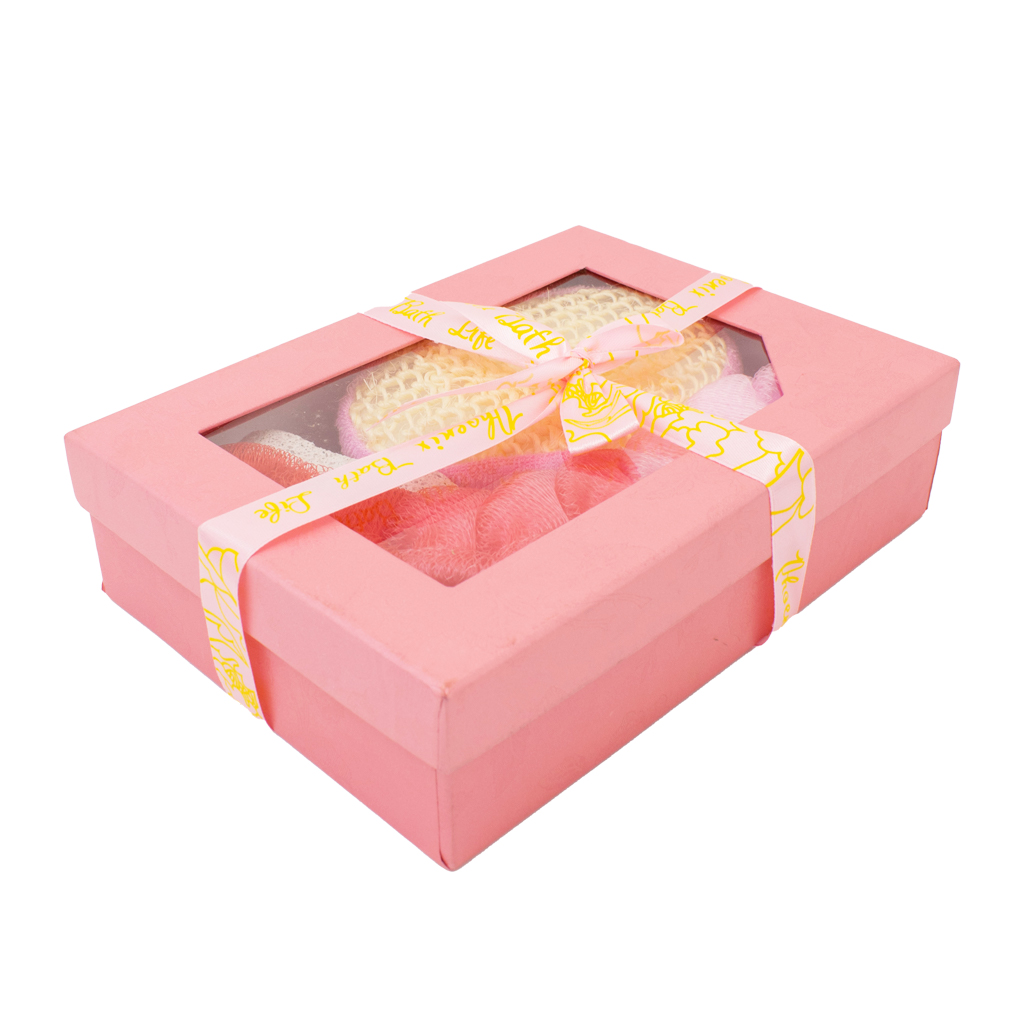 Набор подарочный для душа VenusShape Подарок цвет розовый 22х16х6 см