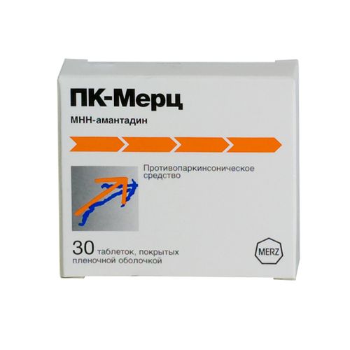 фото Пк-мерц таблетки, покрытые оболочкой 100 мг 30 шт. merz pharma