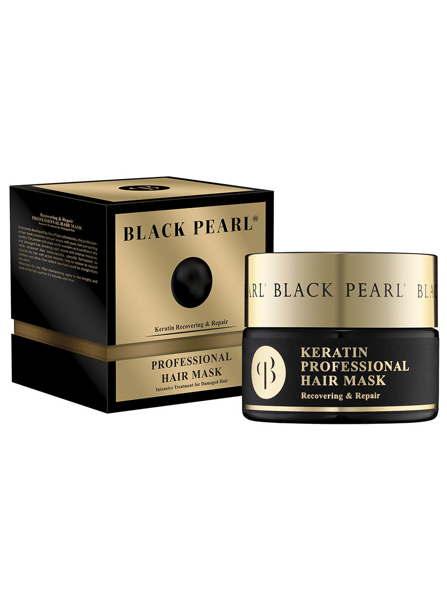 Маска Black Pear premium с жемчужным порошком и минералами Мертвого моря 500 мл