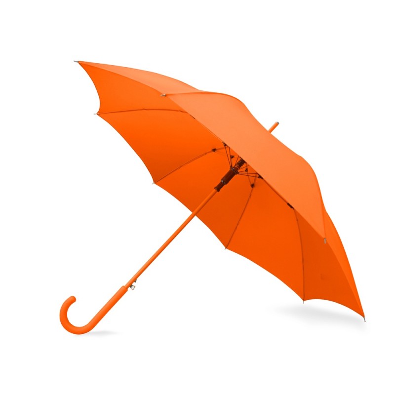 Зонт-трость женский полуавтоматический Color 3329890 оранжевый