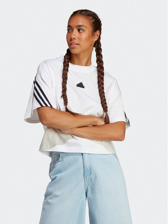 

Футболка женская Adidas 0000302288182 белая L (доставка из-за рубежа), Белый, 0000302288182