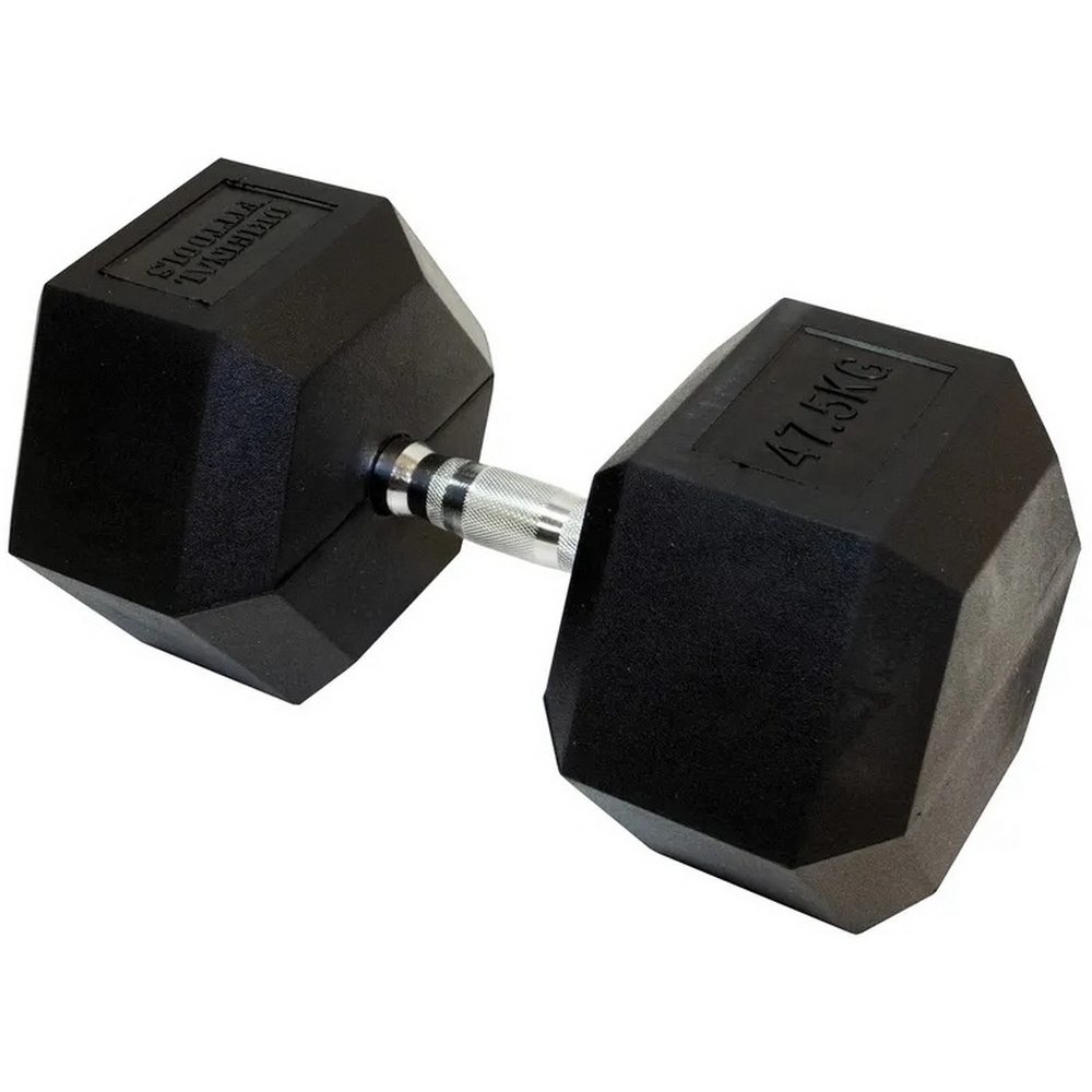 Гантель Original FitTools FT-HEX-47,5 гексагональная - 47,5 кг