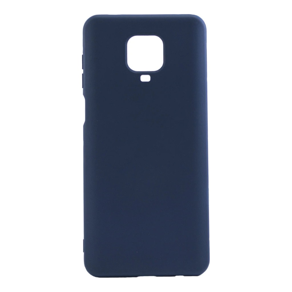 

Чехол противоударный ТПУ ДЛЯ XIAOMI REDMI NOTE 9 PRO (011010) ТЕМНО-СИНИЙ